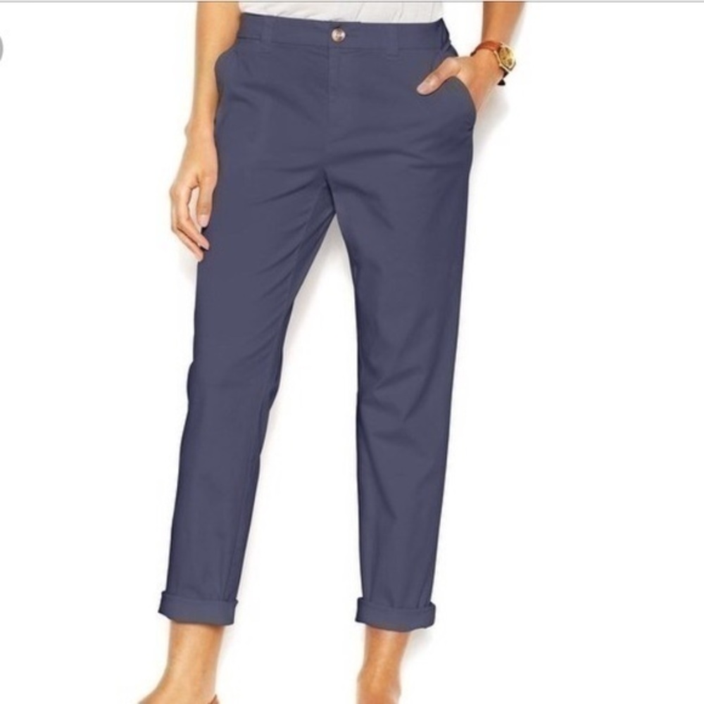 Maison Jules Lou Lou Cropped Straight Leg Pants